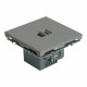 Розетка 2хUSB type A и C без рамки Stekker Эмили 49957