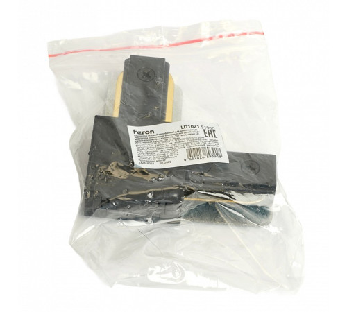 Соединитель угловой L-образный для треков встраиваемых Feron 51900