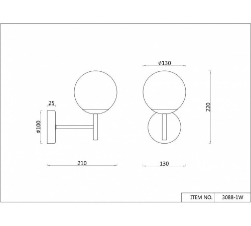 Бра F-promo Sheeny 3088-1W