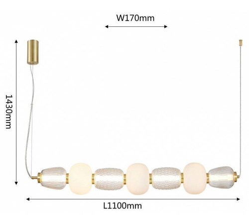 Подвесной светильник Favourite Bella 4057-3P