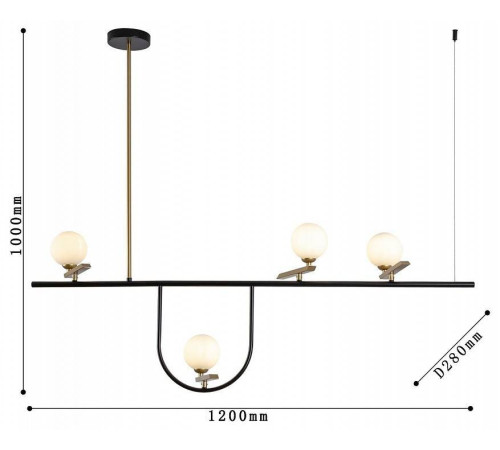 Светильник на штанге F-promo Pouli 4109-4P