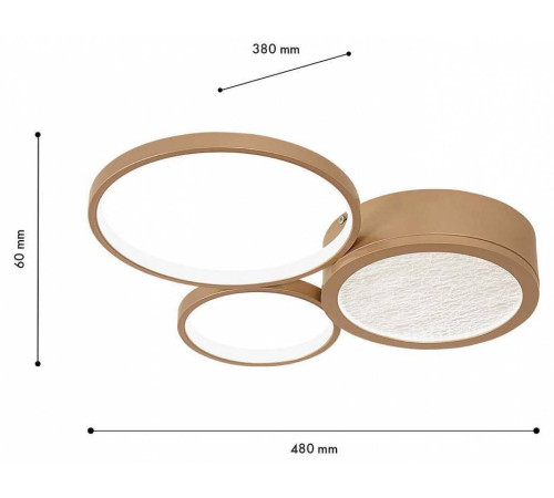 Потолочная люстра F-promo Campus 4681-3C