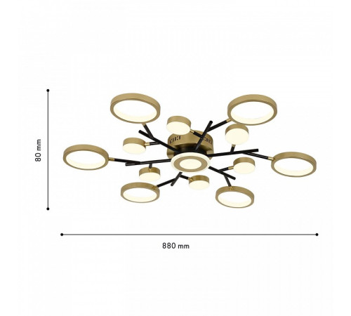 Потолочная люстра F-promo Hybrid 4686-13C