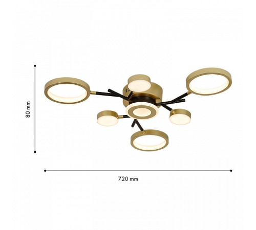 Потолочная люстра F-promo Hybrid 4686-7C