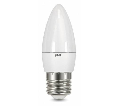 Лампа светодиодная Gauss Свеча E27 6.5Вт 6500K 103102307