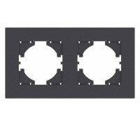 Рамка на 2 поста Gusi Electric CITY С1112-010