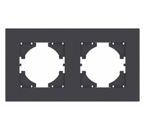 Рамка на 2 поста Gusi Electric CITY С1112-010