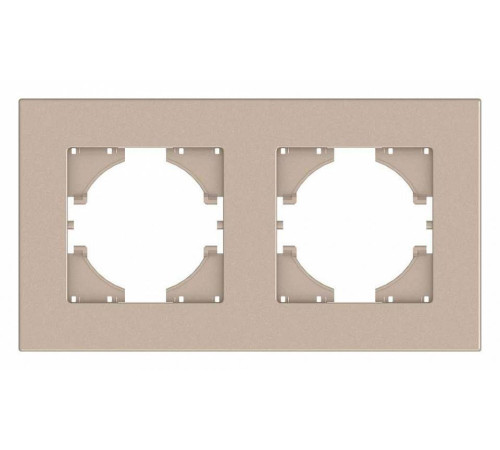 Рамка на 2 поста Gusi Electric CITY С1112-027