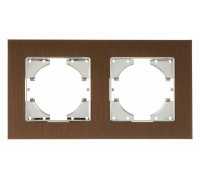 Рамка на 2 поста Gusi Electric UGRA С1120-036