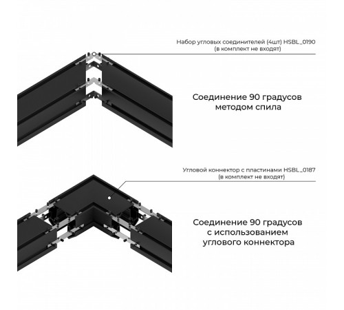 Трек встраиваемый Hesby Lighting ElDeko HSBL_0186
