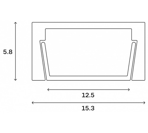 Короб накладной Hesby Lighting Line HSBL_0196