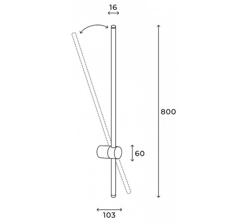 Бра Hesby Lighting Edge HSBL_0225