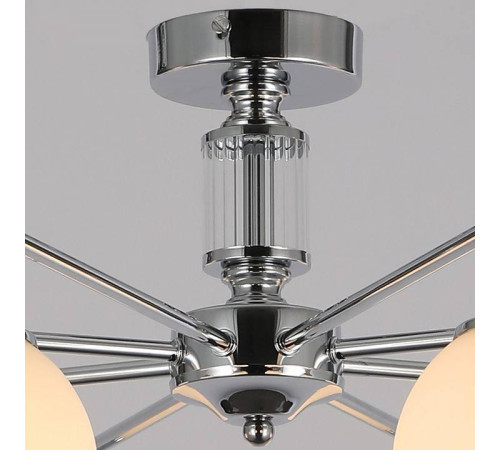 Люстра на штанге ILLUMICO IL0064 IL0064-8C-79 CR