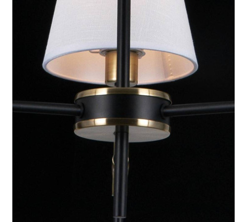 Люстра на штанге ILLUMICO CASTOR IL0185-3CSQ-24 BK AB CASTOR