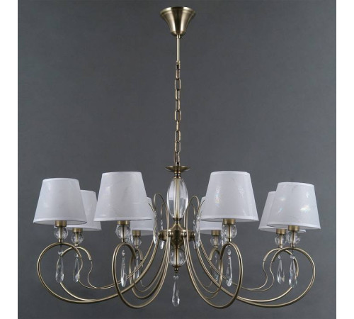 Подвесная люстра ILLUMICO CASTOR IL0193-8PSQ-24 AB CASTOR