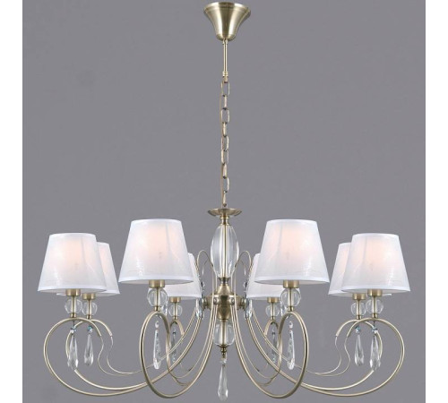 Подвесная люстра ILLUMICO CASTOR IL0193-8PSQ-24 AB CASTOR