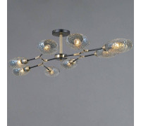 Люстра на штанге ILLUMICO TRENTO IL0272-8CSQ-25 BK AB TRENTO