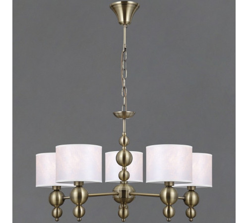 Подвесная люстра ILLUMICO IL0610 IL0610-5PSQ-25AB ELITE