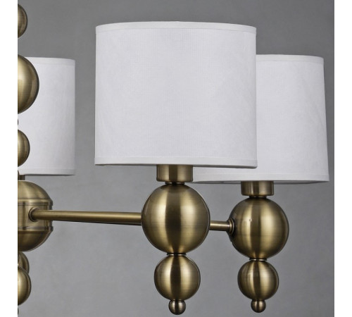 Подвесная люстра ILLUMICO IL0610 IL0610-5PSQ-25AB ELITE