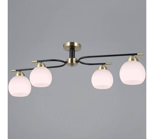 Потолочная люстра ILLUMICO LIBRA IL0638-4CSQ-24 AB BK LIBRA