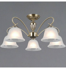 Люстра на штанге ILLUMICO AREZZO IL0696-5ASQ-25 AB AREZZO