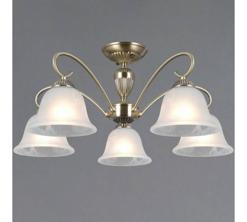 Люстра на штанге ILLUMICO AREZZO IL0696-5ASQ-25 AB AREZZO