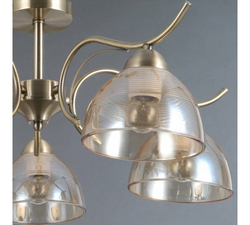 Люстра на штанге ILLUMICO AREZZO IL0733-5CSQ-25 AB AREZZO