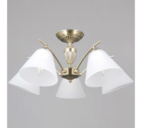 Люстра на штанге ILLUMICO IL0900-5CSQ-26 AB ELITE
