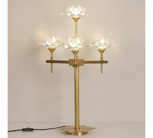 Настольная лампа декоративная Imperiumloft Lotos LOTOS-TAB01