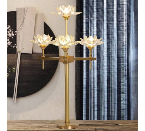 Настольная лампа декоративная Imperiumloft Lotos LOTOS-TAB01