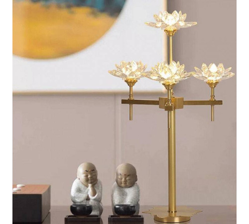 Настольная лампа декоративная Imperiumloft Lotos LOTOS-TAB01