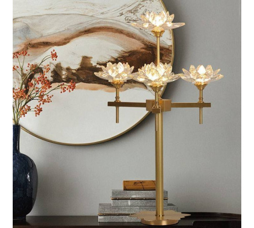 Настольная лампа декоративная Imperiumloft Lotos LOTOS-TAB01