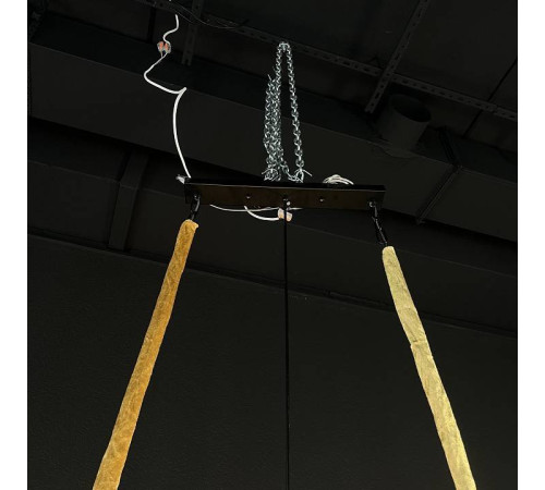 Подвесной светильник Imperiumloft Empire Black Rectangular Chandelier Crystal 40.2893