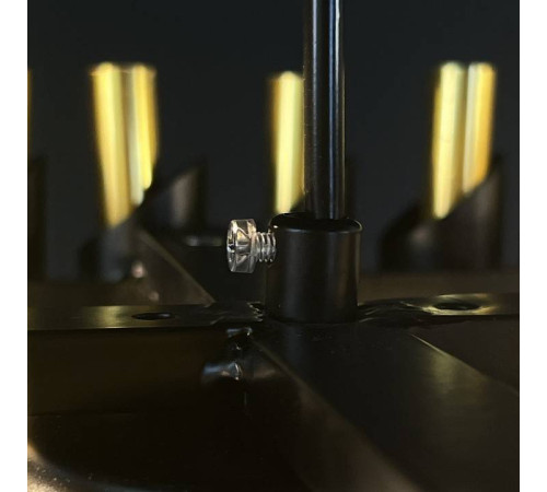 Подвесной светильник Imperiumloft Empire Black Rectangular Chandelier Crystal 40.2893