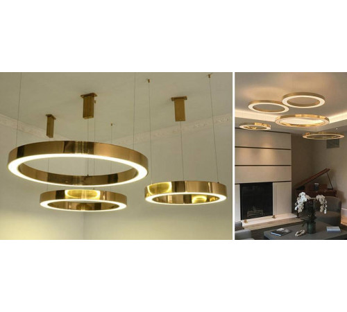 Подвесной светильник Imperiumloft Light Ring Horizontal 40.1454-40