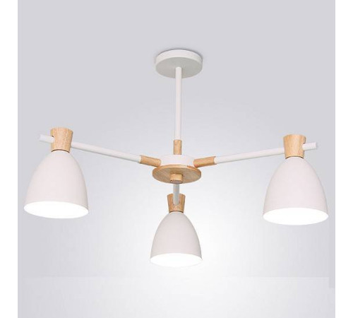 Люстра на штанге Imperiumloft Folke White FOLKE01