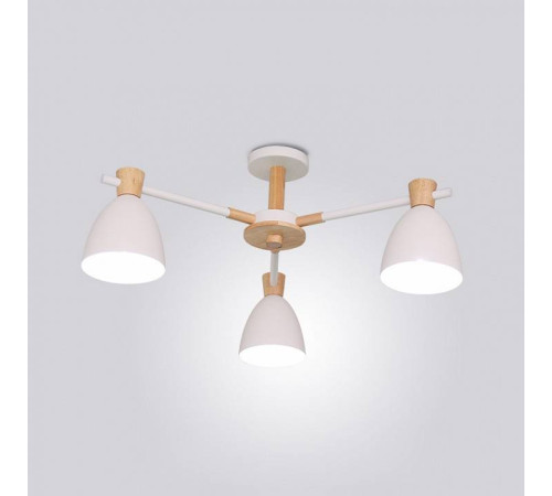 Люстра на штанге Imperiumloft Folke White FOLKE01