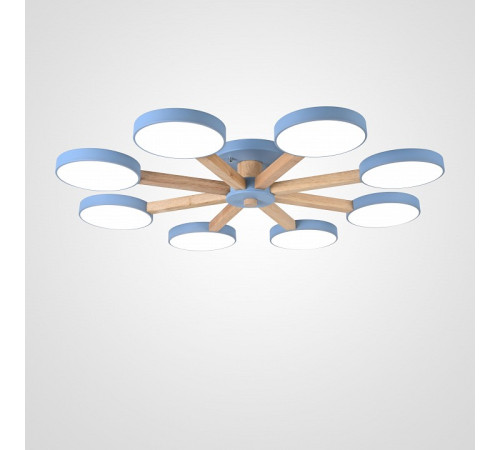 Люстра на штанге Imperiumloft TURNA Blue TURNA01