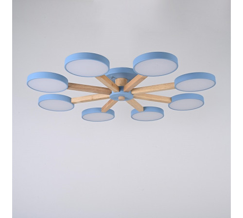 Люстра на штанге Imperiumloft TURNA Blue TURNA01