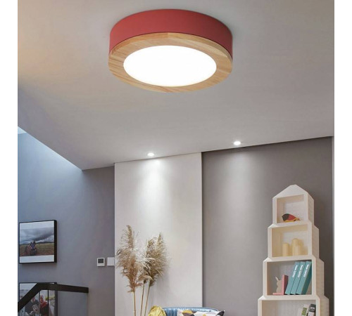 Накладной светильник Imperiumloft Wudda Красный WUDDA01