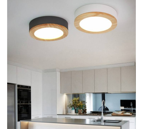 Накладной светильник Imperiumloft Wudda Серый WUDDA01