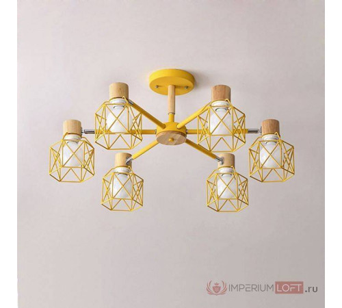 Люстра на штанге Imperiumloft Corf Yellow CORF-B01