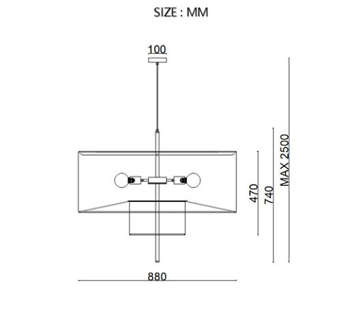 Подвесной светильник Imperiumloft ANDREAN andrean01