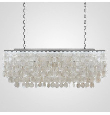 Подвесной светильник Imperiumloft Rectangle Shell Chandelier 2 Cascades 40.1836
