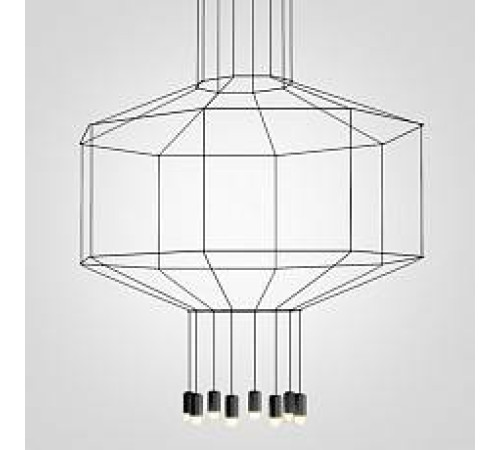 Подвесная люстра Imperiumloft Vibia Wireflow 40,1634