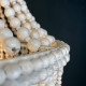 Подвесная люстра ImperiumLoft Rh Anselme White Wood Large Chandelier 40.1934-0
