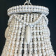 Подвесная люстра ImperiumLoft Rh Anselme White Wood Large Chandelier 40.1934-0