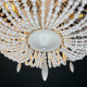 Подвесная люстра ImperiumLoft Rh Anselme White Wood Large Chandelier 40.1934-0