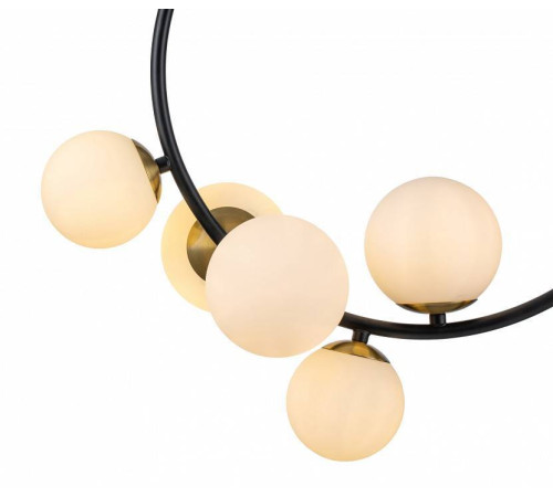 Подвесной светильник Indigo Nuvole 11002/6P Black