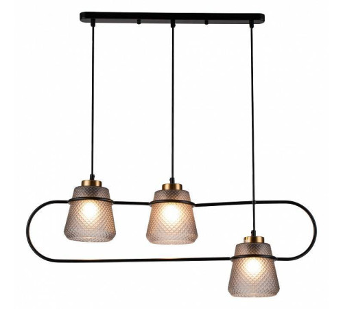 Подвесной светильник Indigo Astratto 11016/3P Black